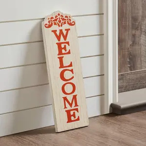 Fall Welcome Wooden Sign