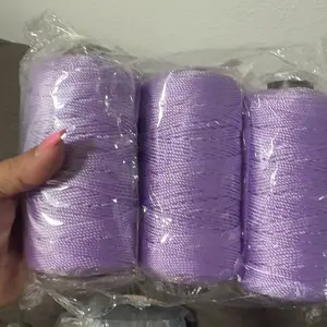 3-Pack 100g Ice Silk Yarn, Three-Ply Ice Silk Thread, Ideal for Crochet Hats, Handmade Bags, Knitted Seat Cushions, Shoe Laces, Nylon Thread #GLOBAL PICKS