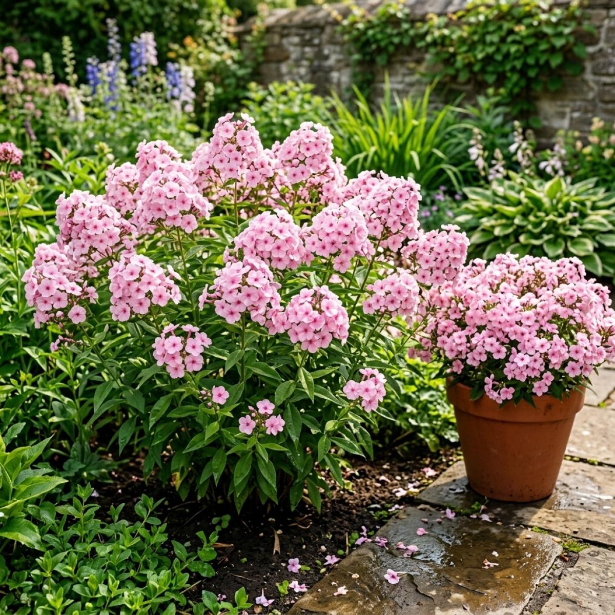 Premium Garden Phlox Seeds Attract Pollinators Fragrant Perennial Flowers Easy to Plant Indoor Outdoor Flower Garden