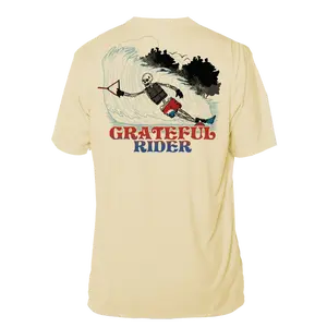 Grateful Rider Slalom Skier Short Sleeve UV Shirt