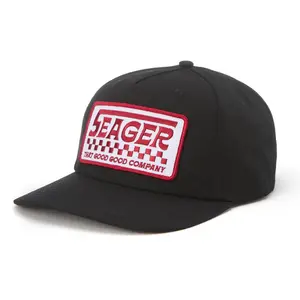 Seager 74 Black Snapback Hat