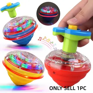 1pcs Glowing Rotating Toy, 3-Color Gyro Toy with Lights and Music, Flashing Rotation Toy for Kids, Gift, Model 234