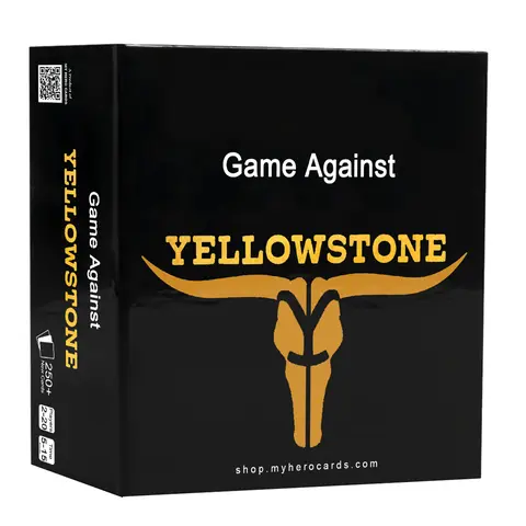 Game Against Yellowstone - 250+ Party Cards Game by My Hero Cards