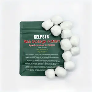 High-quality cotton for fire starters, compatible with Zhibao and most coal oil lighters — large fuel capacity, long runtime, fuel-efficient and durable; dedicated accessory for lighters