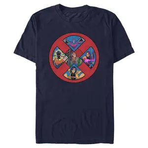 Mens Marvel: X-Men '97 Cable Team Classic Symbol T Shirt