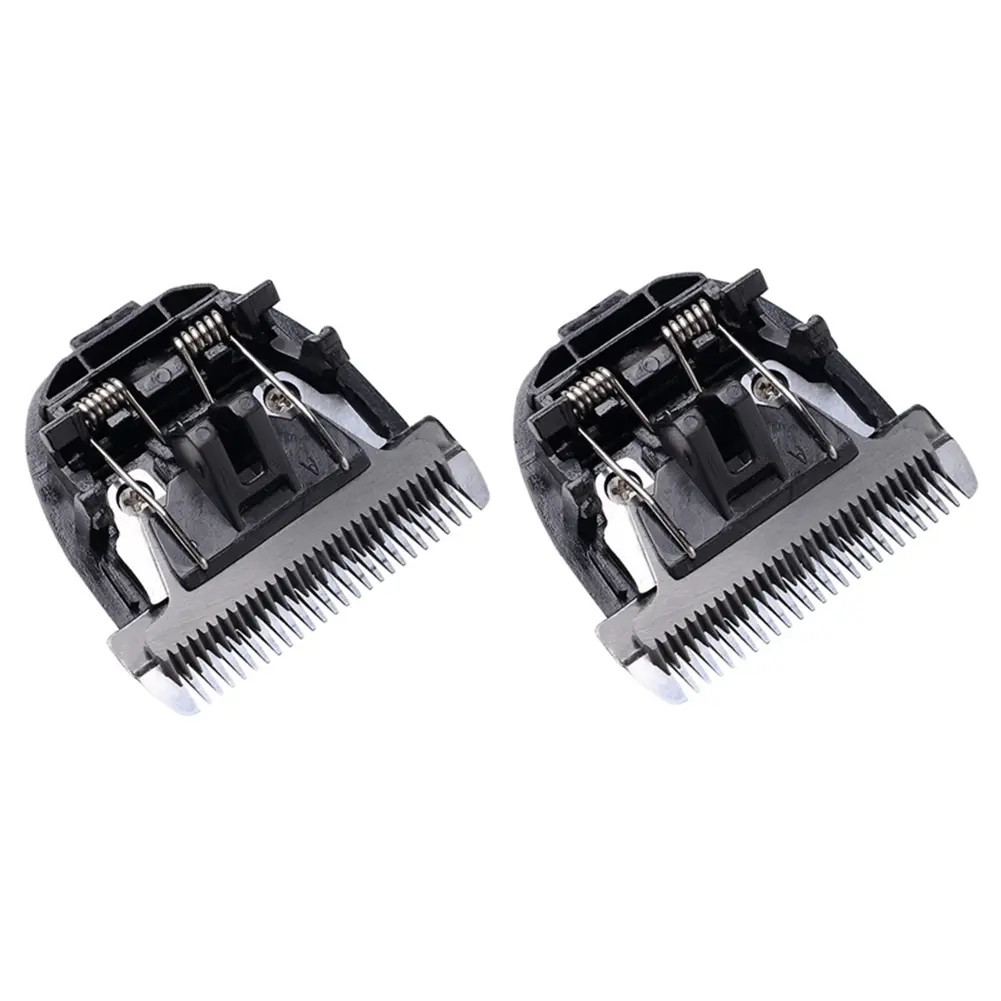 2X Black Ceramic Titanium Knife Pet Dog Hair Trimmer Blade Clipper Head for BaoRun P2 P3 P6 P9 S1 LILI ZP-295 ZP-293 4