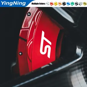 2026 New 6pcs High Temperature Waterproof Vinyl Decal Car Brake Caliper Sticker For Ford Focus Fiesta Mondeo Kuga S Max Puma Fusion Figo For Your Cars