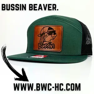 Bussin Beaver Flat Bill Hat