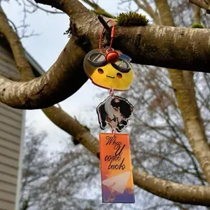 Love and Deepspace Caleb bag charm / Caleb When U Come Back keychain / Caleb Apple acrylic charm