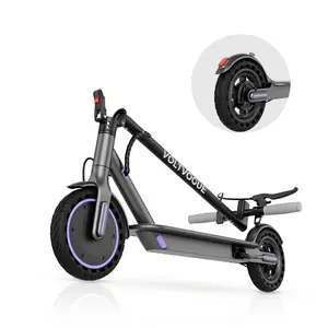 Electric Scooter for Adults, 19MPH Fast Speed, 15 Miles Range, 350W Foldable Commuter E Scooter with APP, Dual Brakes & 8.5" Solid Tires for Urban Commuting, Campus Riding, and Everyday Travel