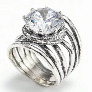 1pc Boho Style Vintage Women's Ring For Wedding, Engagement, Commitment, Daily Wear, Jewelry Gift for Wife/Mom