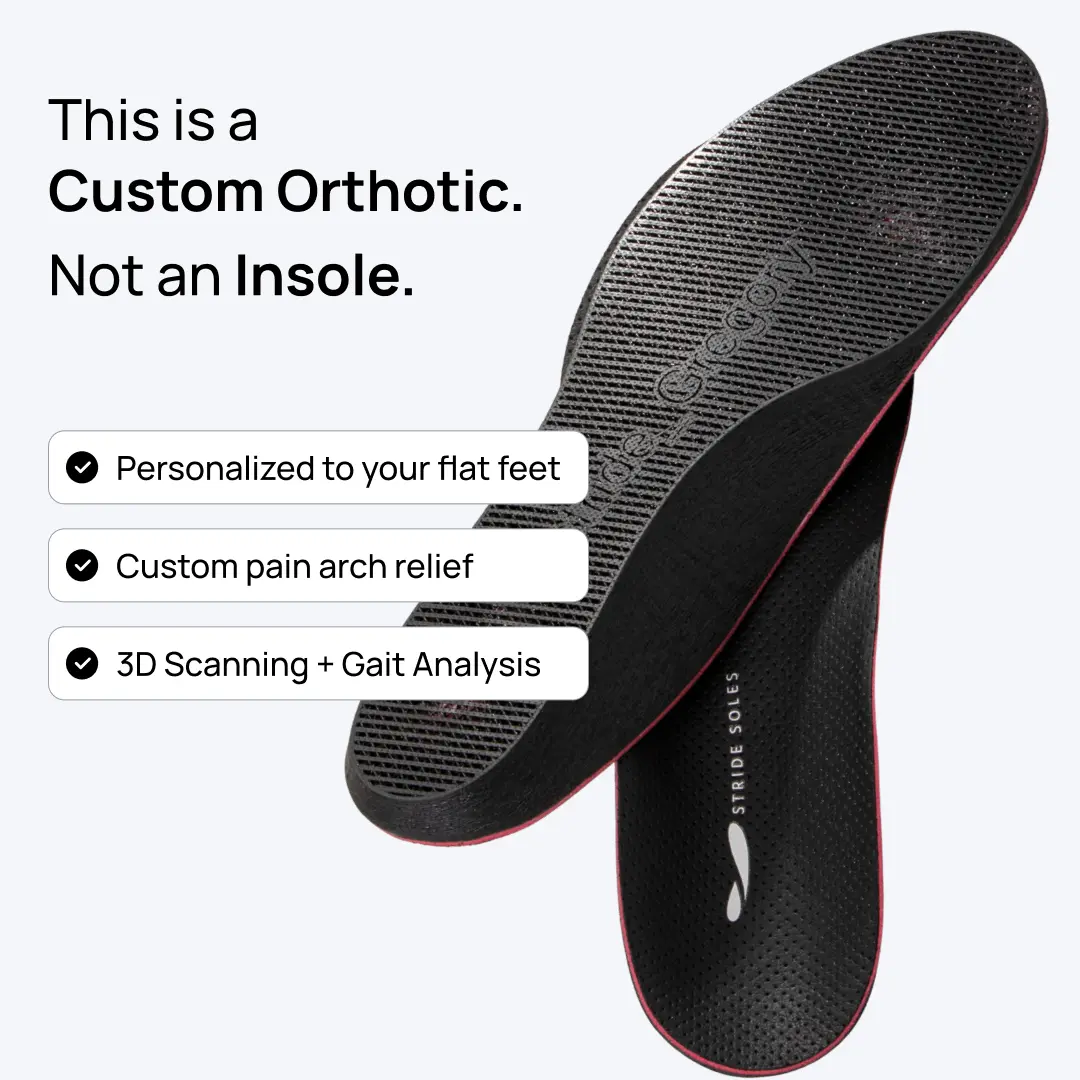 Custom Orthotics for Flat Feet