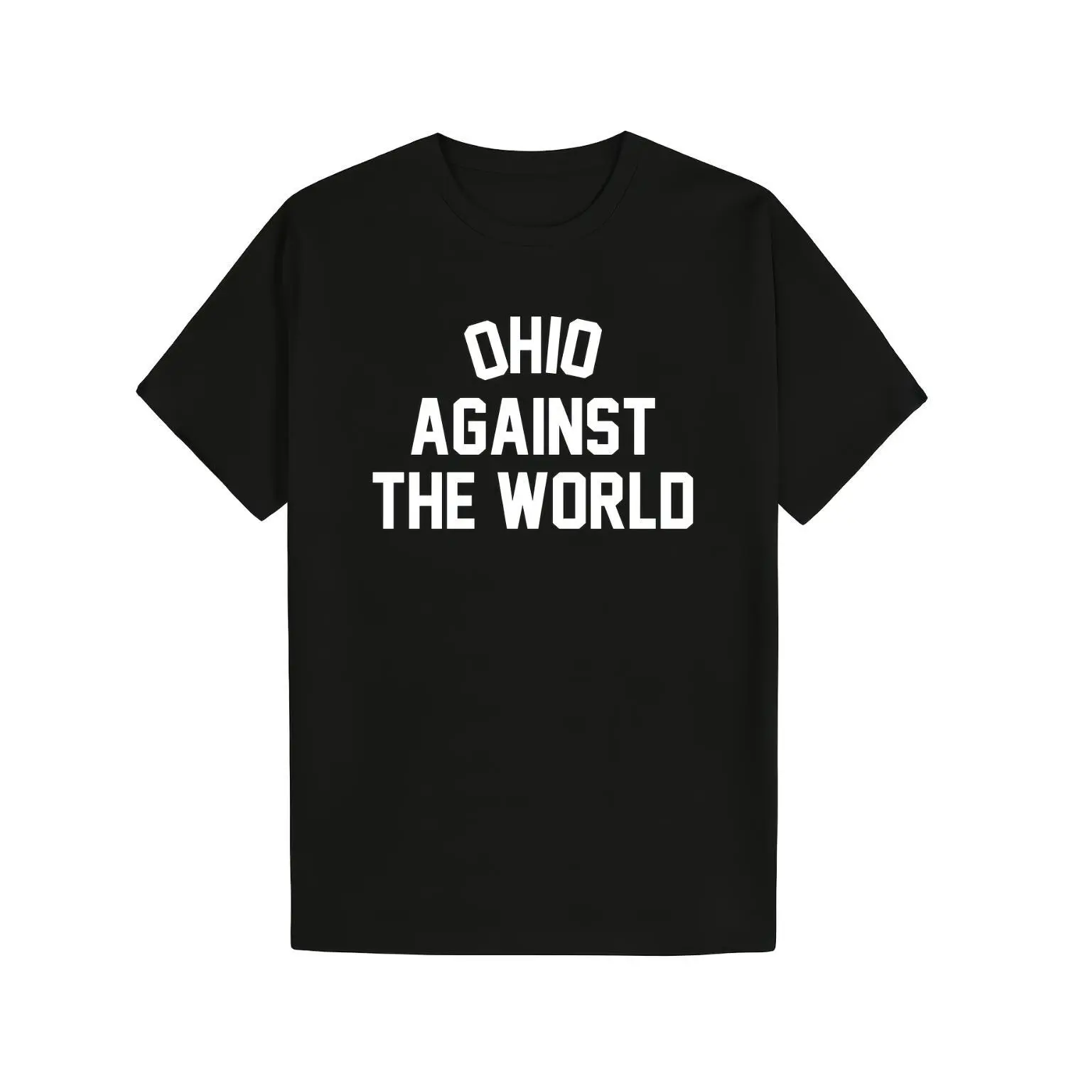Ohio Against The World Cotton T Shirt Pure Cotton Soft Cozy Casual Tee Perfect Gift For Men Women Family Friends Vintage Style