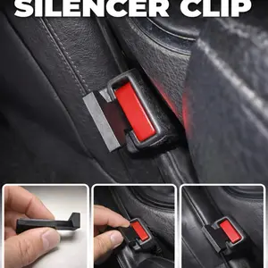 Seatbelt silencer Universal Clip for Holding Items in Place