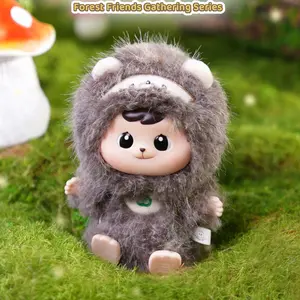 (Black Friday)Bao-ao Forest Friends Gathering Ship From US Series Plush Blind Box Keychain Bag Pendant - Fluffy Stuffed Animals Exciting Mystery Pull - Ideal for Plush Collectors
