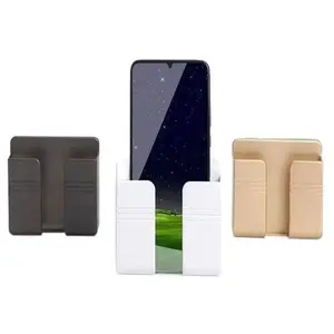 Wall Mounted Phone Charging Dock Holder and Remote Control Rack No Drill Wall Storage Organizer for Home Bathroom Room Decor Decoration Gift Set