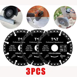 Multi-Purpose Saw Blades : Cut Through Anything for Unmatched Power and Precision, Multi-Material Cutting Blades, Heavy Duty Angle Grinder Discs for Cutting Tile, Marble, Metal & Plastic