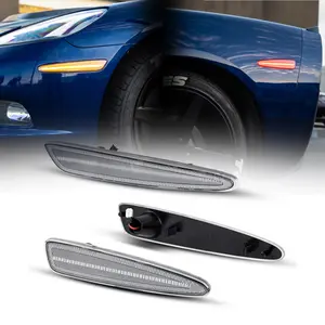 2005-2013 Chevrolet Corvette C6 LED Side Marker Clear