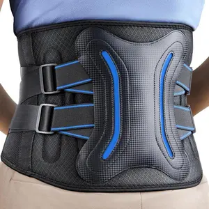 FEATOL Lower Back Brace With 5 Reinforced Stays, Adjustable Snug-Fit Lumbar Support Belt for Men and Women