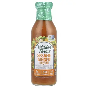 Walden Farms Sesame Ginger Dressing, 12 fl oz (355 ml)