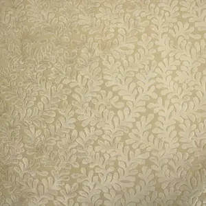 FERN LEAF - BURNOUT VELVET DRAPERY & UPHOLSTERY FABRIC BY THE YARD