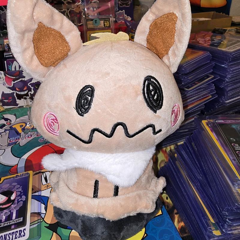 mimikyu/eeveelutions plushies