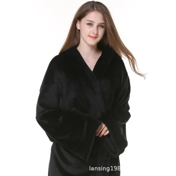 Women's Hooded   Black