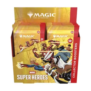 Magic: The Gathering Marvel Super Heroes Collector Booster Box English Sealed