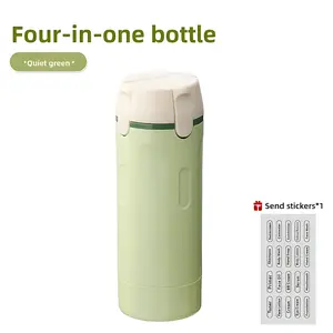 4-in-1 Travel Dispenser – 4-Pack 30 mL Leak-Proof Bottles for Shampoo, Conditioner, Lotion, Cream, Portable Travel Toiletry Set