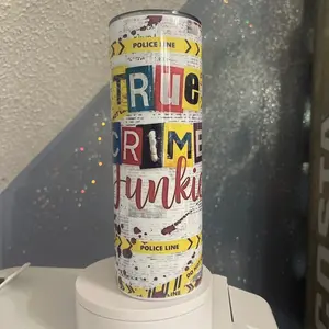 True crime tumbler