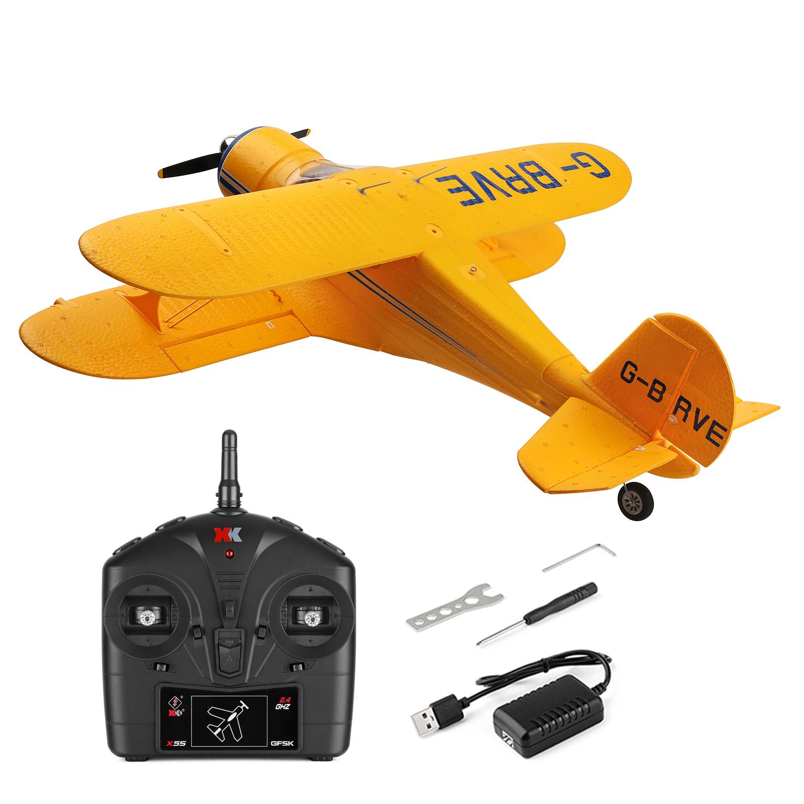 Brushless RC Airplane  D-17 A300 With Lights 6G/3D Mode 2.4Ghz Kid Toy