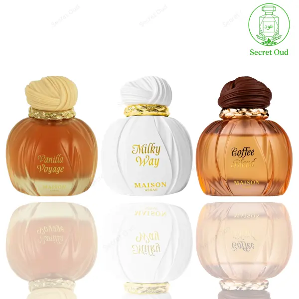 Vanilla Voyage 100ml + Milky Way 100ml + Coffee Blend 100ml -- 3 Piece Bundle