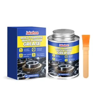 100g / 3.53 oz Jakehoe Multi-Purpose White Lithium Grease| Reduces Noise & Smooths Movement, Cleans & Prevents Rust, for Hinges, Slides & Tools