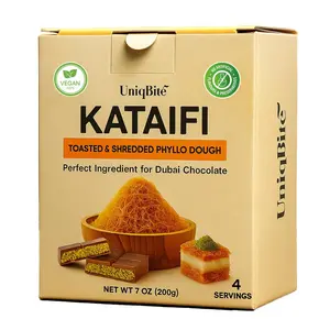 Toasted Kataifi Pastry for Dubai Chocolate | 7 oz (200g) | Ready to Use Crispy Kadayif Shredded Fillo Dough