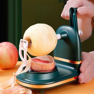 Apple Peeler and Cutter Set, pear peeler，Apple Pealer Slicer & Corer for Home Kitchen Quick Applesauce Pie Making, Stainless Steel Blades