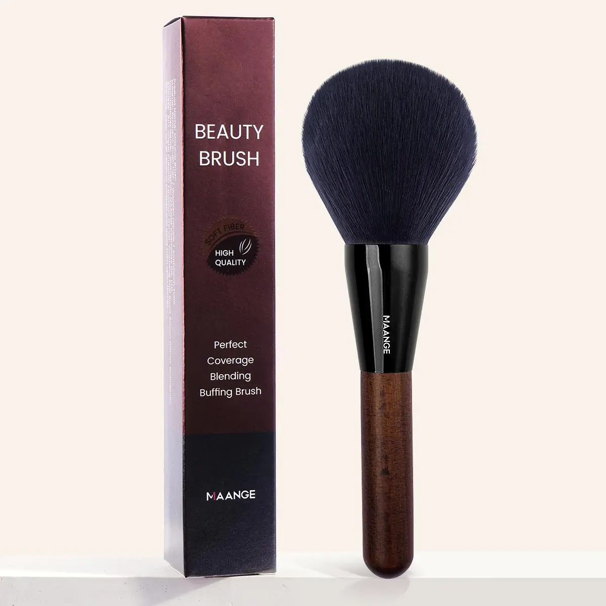 Large Powder Makeup Brush Set, Soft Cosmetic Brushes, Metal Frame, Soft Bristles, Portable Design, Beauty Travel Brush, Perfect Gift for Women & Girls, Makeup Brush Kit, Cosmetics Brushes Set