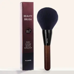 Large Powder Makeup Brush Set, Soft Cosmetic Brushes, Metal Frame, Soft Bristles, Portable Design, Beauty Travel Brush, Perfect Gift for Women & Girls, Makeup Brush Kit