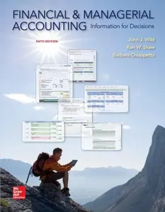 USED-Financial and Managerial Accounting: Information for Decisions by Wild, John (Hardcover)