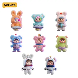52TOYS - LITTLE BUNS 20th-Century Space Fantasy Series Blind Box Kawaii Creative Gift Room Decor Desktop Decoration Gift for Birthday Party