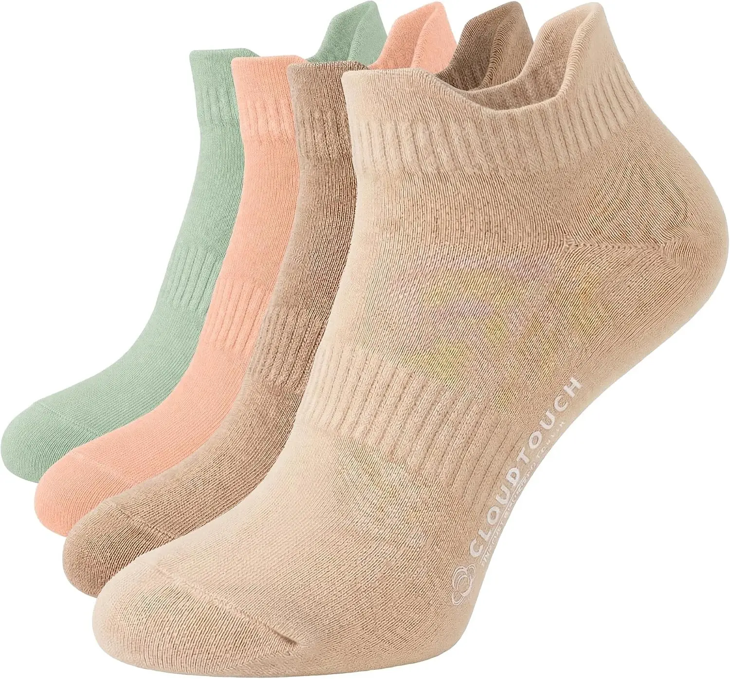 Women‘s Moisture Wicking Athletic Socks Seamless Low Cut Cotton