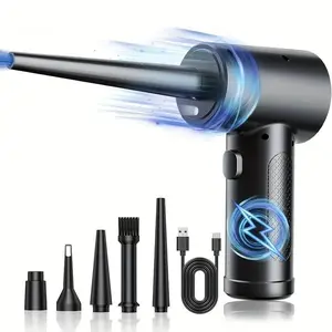 Rechargeable Air Duster, Handheld Car Vacuum Cleaner, Multifunctional Car Cleaning Tool, Household Cleaning Tool for Car, Keyboard, Camera, Office