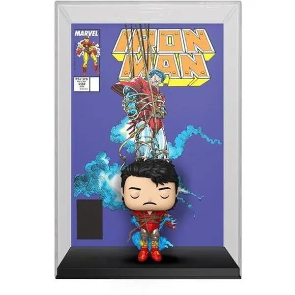 Funko POP! Comic Cover: Marvel - IronMan '88 TV/Movie Character Vinyl Figure Bobblehead Collectible Statue