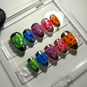 Lava Lamp Set - Press-On Nails