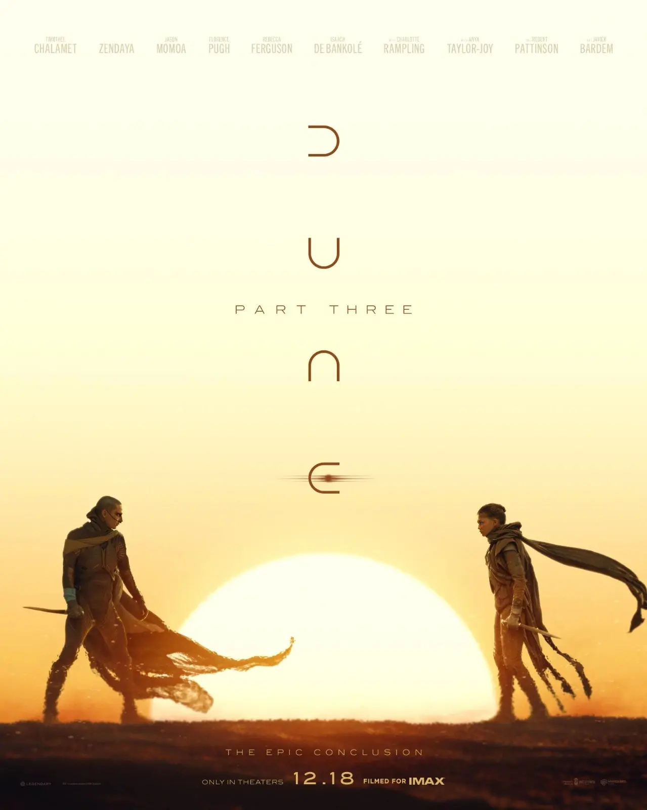 Glossy Multi-Size Movie Theme Dune-Part 3 Print Poster, Home Wall Decor, Ideal Gift for Home Supplies Enthusiasts