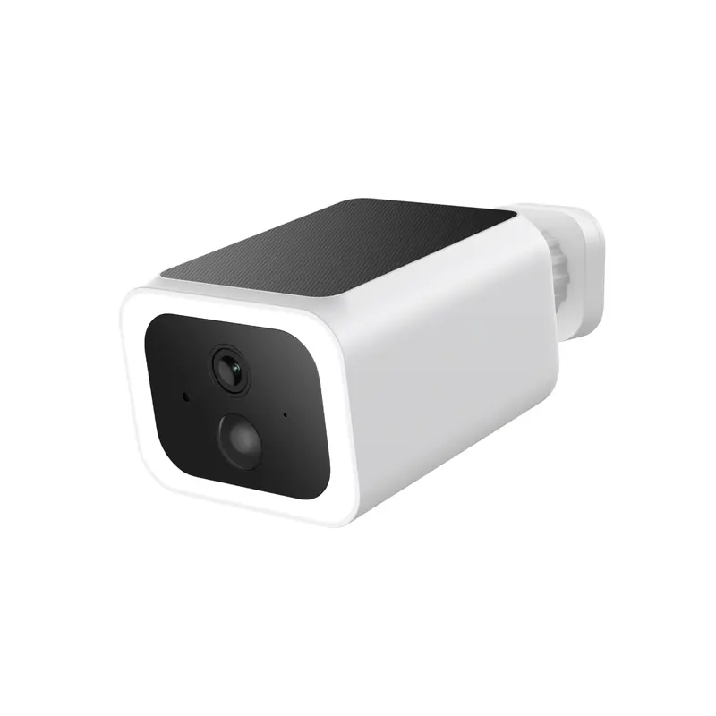Luna Solar Camera Security - 2K 2.4GHz Wi-Fi Outdoor Wireless Camera, Solar + Battery Powered, Starlight Color Nightvision, DWDR Clarity, Smart AI Motion Sensor Alerts, Activity Zones, 2-Way Audio, IP65 Weatherproof, Metal Durable Design, Recording