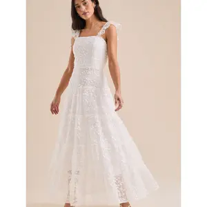 Altar'd State Kallie Lace Tiered Women's Maxi Dress