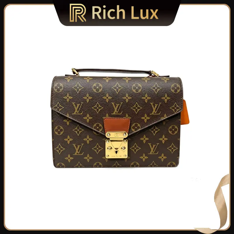 Pre-owned Louis Vuitton Authentic Concorde Monogram Vintage Handbag