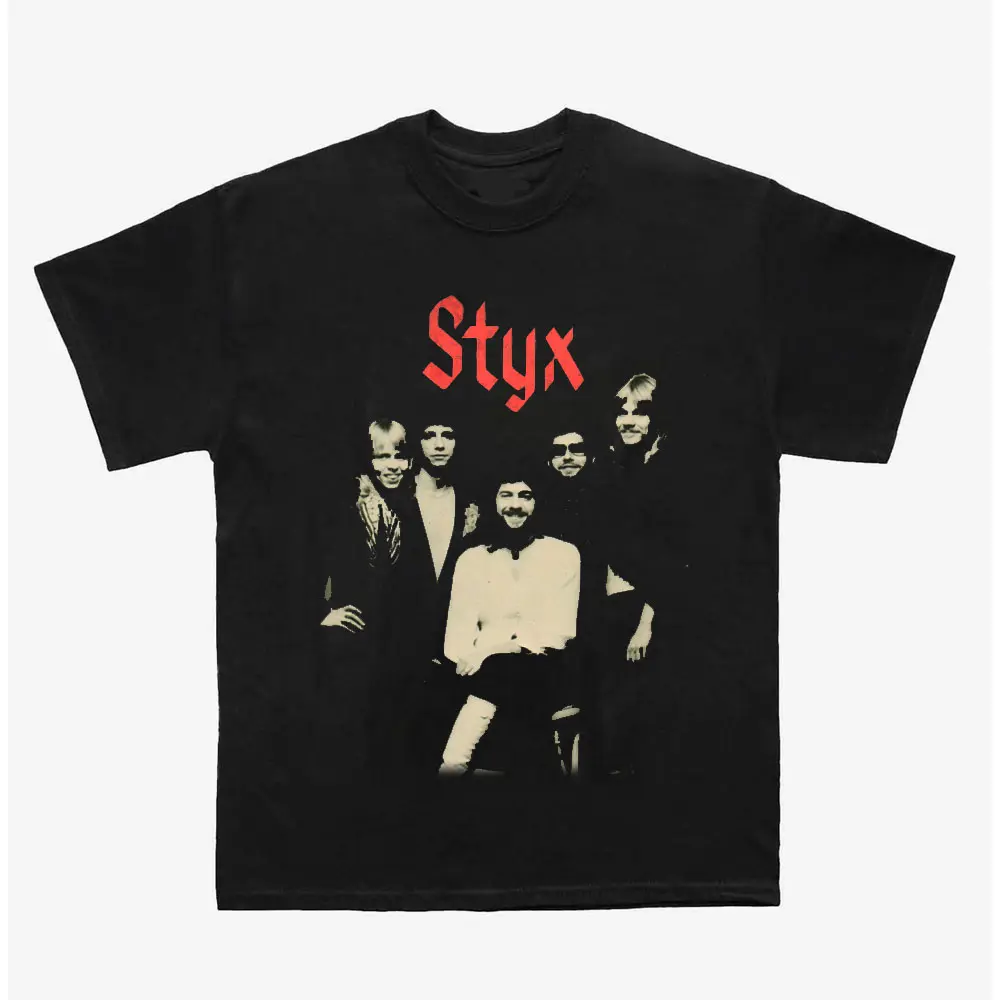 Styx Rock Fan T-Shirt, AOR Music Graphic Tee, Unisex Classic Apparel