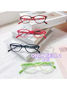 Single-Piece Eyewear Frame, Multiple Color Options Available, Lightweight & Durable Design, Unisex Daily Wear Glasses