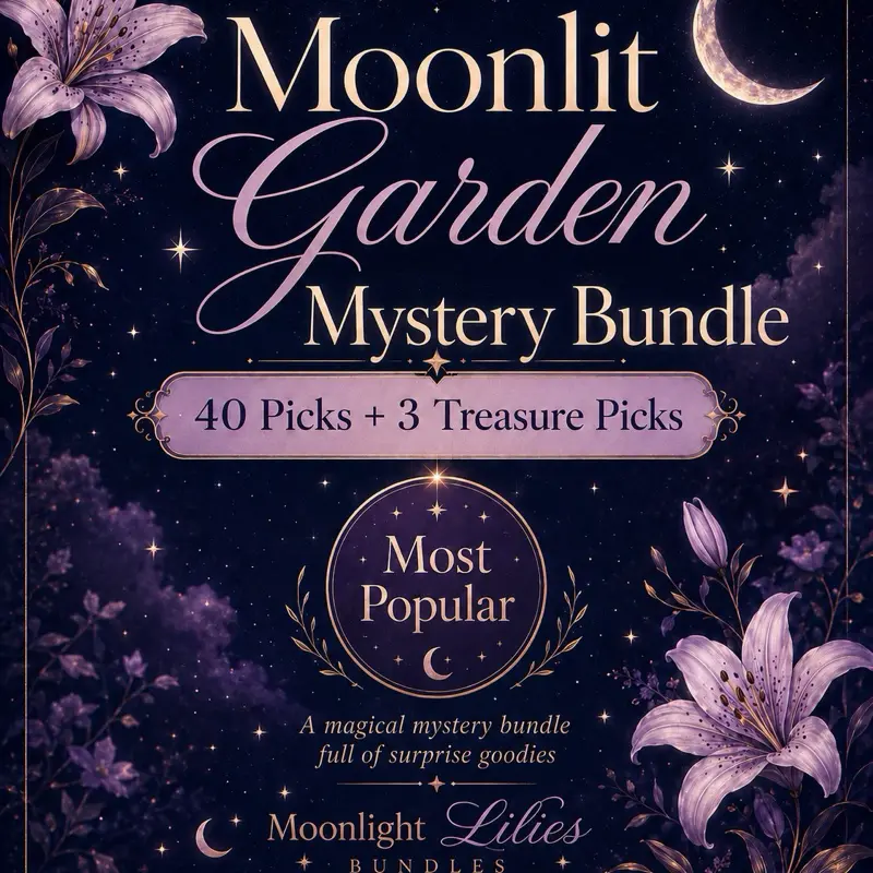 Enchanted Chapter Bundle - 40 Mystery Picks & 3 Bonus Treasure Picks - Perfect for Mystery Lovers, Gift Giving, Cozy Nights, Bookish Collectors
